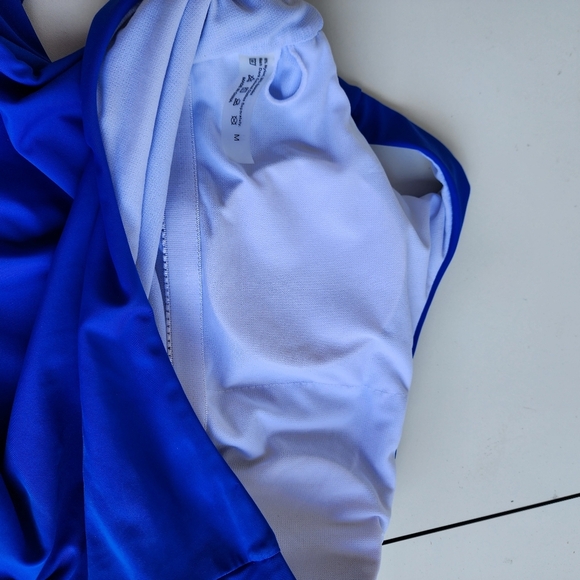 One Piece Swimsuit One Shoulder Royal Blue Women's Sz M Sw2 - Picture 12 of 13